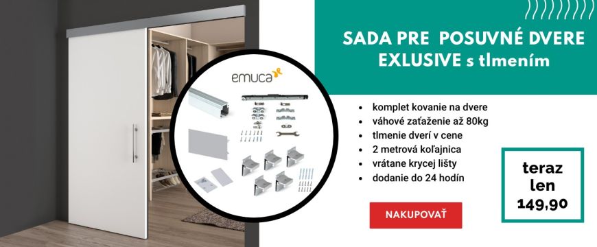 Sada na posuvné dvere EXCLUSIVE